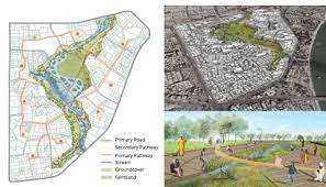 Master Plan Left View Of One