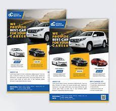 Rent Car Promotion Flyer Template Psd Flyer Template Flyer Templates