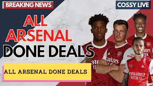 We bring you the latest arsenal fc team news and happenings in the football world. All Arsenal Done Deals And Confirmed Transfers Arsenal News Now Youtube