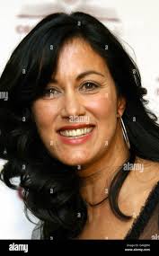 Polly Samson arrives for the Costa Book Awards 2007 at the Intercontinental  Hotel, London Stock Photo