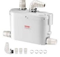 VEVOR 500W Macerator Toilet Pump, 110 L/min Flow, 8 m Head ...