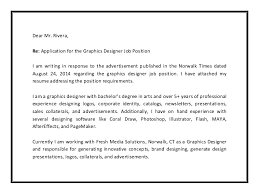 Elements can be incorporated in both traditional and digital form, which involves the use of visual arts, typography, and page layout techniques. Graphic Designer Cover Letter Sample Pdf