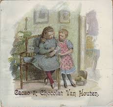 Cacao Van Houten Levison Girls And Doll Cacao Houten Van