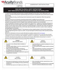 Support, manuals & customer service for lithonia lighting home. Lithonia Lighting Dsxf3 Led 6 40k Ykc62 Installation Guide Manualzz