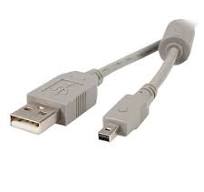 6 ft USB 2.0 Cable for Fuji Digital Camera - USB A to USB Mini B