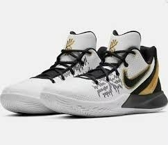 Jun 01, 2021 · white fan throws water bottle at kyrie irving after brooklyn nets destroy boston celtics, twitter reacts. Nike Kyrie Flytrap 2 Black White Gold Ii Kyrie Irving Basketball Size Uk 8 85 00 Picclick Uk