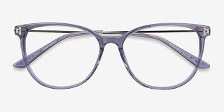 Nebulous Cat Eye Clear Purple Frame Glasses For Women Eyebuydirect In 2020 Cat Eye Glasses Frames Prescription Eyeglasses For Women Vintage Eye Glasses