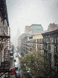 Snowfall On Washington Square Park Greenwich Village Nyc By Newyorkfromabove Washington Square Park New York From Above Greenwich Village Nyc
