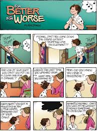Today On For Better Or For Worse Comics By Lynn Johnston Garfield Comics Funny Comics Bad Comics