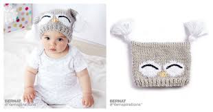 This quick knit blanket works up. Cute Owl Baby Hat Free Knitting Pattern And Video Tutorial