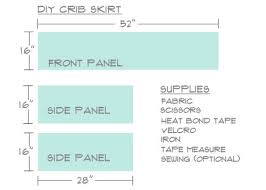 Diy Make Your Own Crib Skirt Diy Crib Crib Skirt Tutorial Crib Skirts