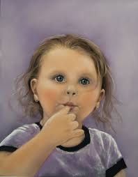 Finally finished, baby's feet inside his mother's hands