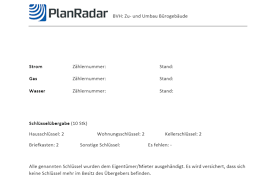 Check spelling or type a new query. Ubergabeprotokoll Mustervorlage Per Klick Anlegen Planradar