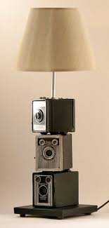 Vintage Kodak Camera Stack Lamp By Leeannsvintagedecor On Etsy 199 00 Lamp Camera Lamp Bottle Lamp