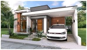 Open floor plans are a signature characteristic of this style. Modern House Style 3 Bedrooms And 1 Garage One Storey Modern House Design Interior Onestorey Modern Bungalow House Best Modern House Design House Styles
