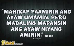 Fight in the name of love. Umamin Kana Kasi Obvious Naman Eh Bob Ong Quotes Hugot Quotes Patama Quotes Pinoy Quotes
