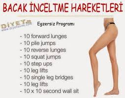 Bacak Inceltme Hareketleri Saglikli Zayifla Mutlu Kal Egzersiz Fitness Egzersizleri Saglik