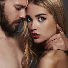 Beautiful Couple.sexy Woman and Handsome Man.boy and Girl Together Stock  Image