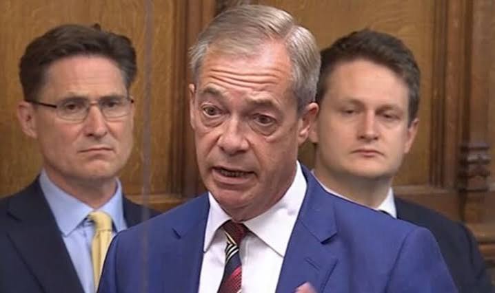 Nigel Farage issues urgent demand to Andy Burnham in PMQs showdown - AOL