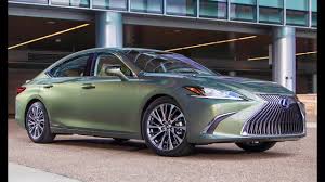 Elegance and economy in a sleek new wrapper. 2019 Lexus Es 300h Sunlight Green Interior Exterior And Drive Youtube