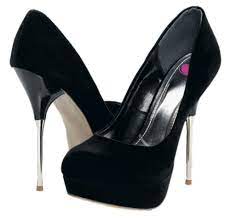 Black Plush Heels Png Clipart Best Web Clipart Heels Clip Art Black
