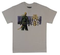 Iron Fist The Immortal Marvel Comics Licensed Adult T Shirt Men Women Unisex Fashion Tshirt Black Graphic Tee Shirts T Shirt Sayings From