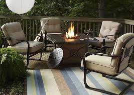 The fire pit is capable of bringing 360 degrees of open flames to your patio. Small Patio Furniture 9 Double Duty Favorites Bob Vila
