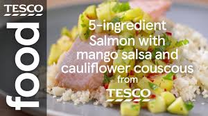 Maybe you would like to learn more about one of these? Salmon With Mango Salsa And Cauliflower Couscous Tesco Meal Maths Youtube