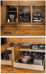 Convenient And Space Saving Cabinet Organizing Ideas Remodelaholic Cabinets Organization Kitchen Cabinet Organization Kitchen Drawer Organization