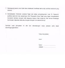Contoh Surat Permohonan Sertifikat Elektronik Faktur Pajak Contoh Lif Co Id