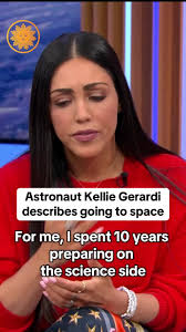 Astronaut Kellie Gerardi describes her space voyage