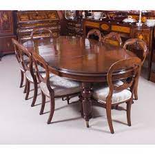 This section is dedicated to antique dining tables, in particular georgian, regency, victorian and edwardian dining tables and sets of antique chairs. Antique Victorian Oval Dining Table 8 Antique Chairs C 1870 Antique Dining Room Table Victorian Dining Tables Dining Table