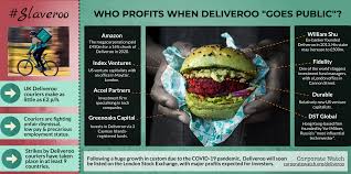 770,797 likes · 1,102 talking about this. Deliveroo We Profile The Dodgy Delivery Firm Set To Cash In On The Stock Market Corporate Watch