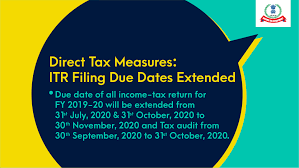 Find every important date on the 2018 tax calendar organized by day and month. Income Tax India On Twitter Due Date Of All Income Tax Returns For Fy 2019 20 To Be Extended From 31st July 2020 To 30th November 2020 Date For Tax Audit Reports Also