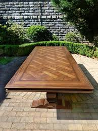 French Parquetry Table In 2020 Dinning Table Rustic Antique Dining Tables Diy Dining Room Table