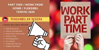 Jawatan kosong (lelaki sahaja) position: Part Time Work From Home Waktu Fleksibel Kerja Shift Banyak Lagi Jawatan Kosong Seluruh Negeri