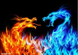 Black And Blue Dragon Logo Pin By Walter Warren On Fire Ice Dragon Illustration Fire Dragon Fiery Dragon