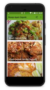Jul 02, 2021 · tumis terong merupakan salah satu menu andalan yang sangat mudah dibuat. 10 Resep Ayam Geprek Sederhana Fur Android Apk Herunterladen