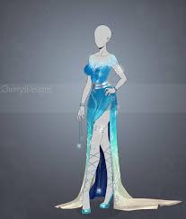 Closed Auction Adopt Outfit 430 Earth Dress By Cherrysdesigns Anime Dress Dress Sketches Fashion Design Drawings