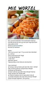 Cara Membuat Mie Resep Masakan Sehat Makanan Sehat Resep Masakan