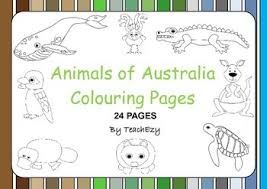 Your child will love coloring his favorite zoo animals. Australian Animal Coloring Worksheets Teaching Resources Tpt
