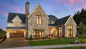 You're going to love both the architecture and the interior design. Modern English Farmhouse In Oregon With Cozy And Inviting Interiors