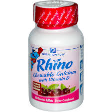 1,000 mg of vitamin c · vitamins & antioxidants · dietary supplement Nutrition Now Rhino Chewable Calcium With Vitamin D Cherry Flavor 60 Chewable Tablets Iherb