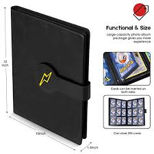 These trading card sleeves are designed to fit baseball cards and other kinds of trading cards. Blummy Card Holder Book Carrying Case Compatible With Pokemon Trading Cards Holder Album Binder Compatible With 22 Premium 18 Pocket Pages 396 Cards Black Pricepulse