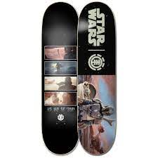 Strong hold and clean finish. Element Star Wars Hunter And Prey 8 25 Skateboard Deck Used Evo