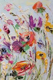 Artpainting Abstract Flower Painting Abstract Painting Abstract Art Painting