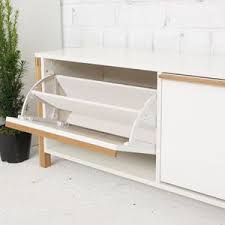 Banc Meuble A Chaussures Northgate En Chene Laque Blanc Meuble Chaussure Mobilier De Salon Meuble