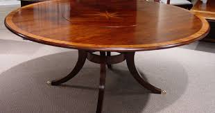 Mid Cherry Yew Wood Banded 72 Round Table With Starburst Inlay Flush Lazy Susan Round Wood Dining Table Round Pedestal Dining Table Oak Farmhouse Table