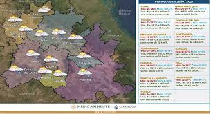 Centro de pronósticos del tiempo, insmet. Toluca Clima Pronostico Del Clima Para El Dia De Hoy Lunes 19 De Julio