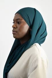 Crystal Teal chiffon